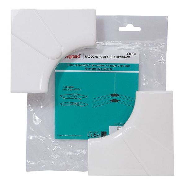 Angle Interieur 80X50 legrand 098261
