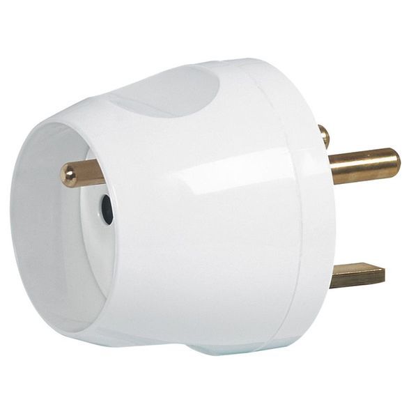 Adaptateur Pour Branchement De 1 Fiche 2P+T 16A Sur Une Pris legrand 090037
