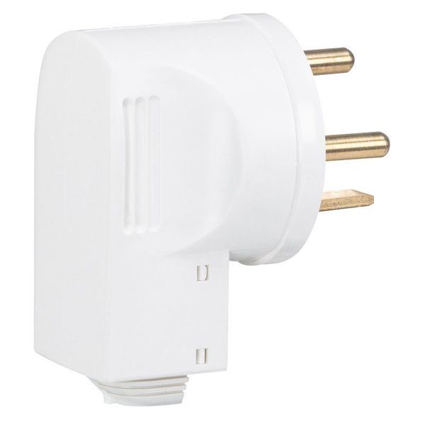 Fiche M Coudee 3P+T 20A 380V Blanc legrand 090116
