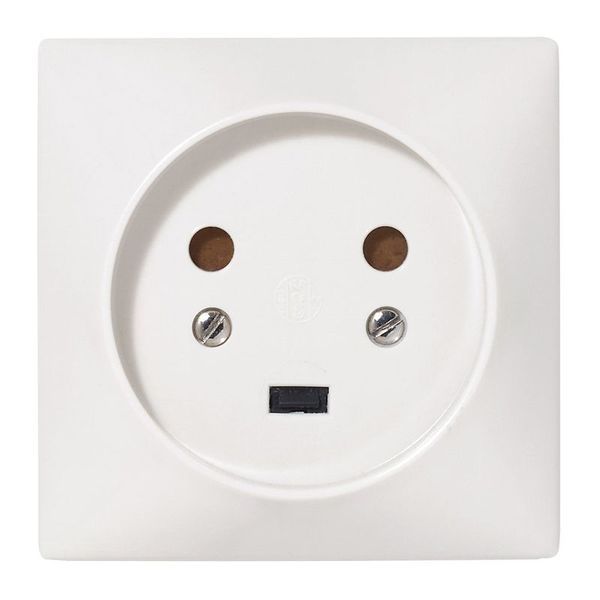 Socle 2P+T À Vis Avec Éclips De Protection 80X80Mm Étiquet legrand 090134