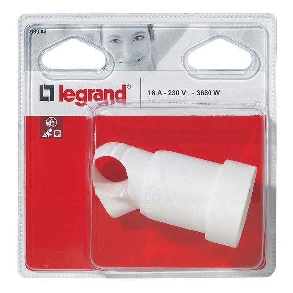 Fiche Femelle Avec Terre Plastique Annela 16A Avec Anneau - legrand 093904