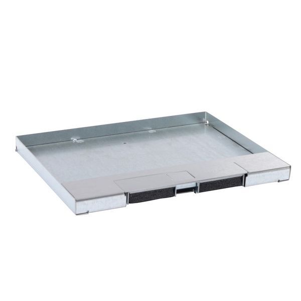 Couvercle Boite Affleurante Metal Finition Inox 12/18M legrand 088104