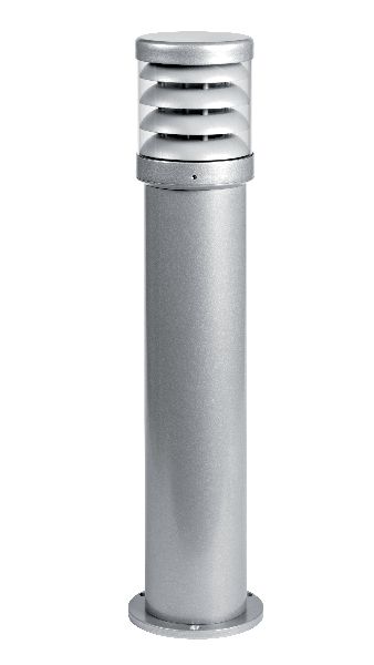 Polo - borne ext. ip65 ik07, gris, e27 70w max., lampe non incl., haut - 3126