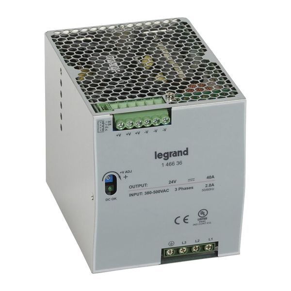 Alimentation Stabilisée À Découpage Triphasée 3X380 À 3X500V legrand 146636