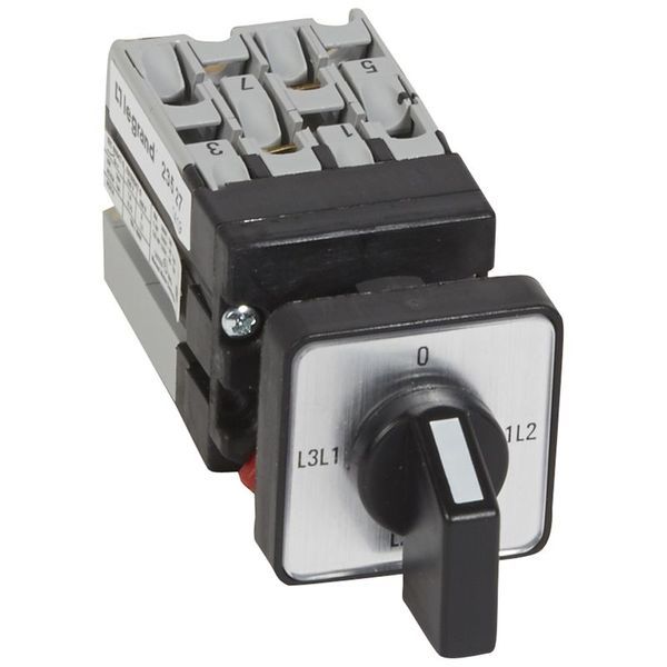 Commutateur 10A Voltmetre Sans Neutre legrand 023527