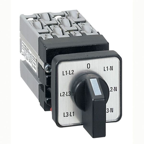 Commutateur 10A Voltmetre Avec Neutre legrand 023528