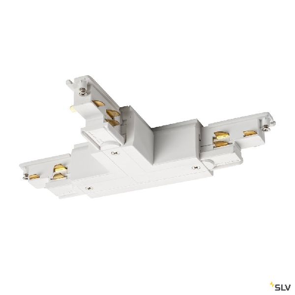 S-TRACK DALI, Connecteur en T, terre gauche, blanc 1002653