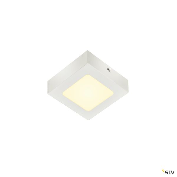 SENSER 12, plafonnier intérieur, carré, blanc mat, LED, 8,2W, 3000K, variable Tr 1003017