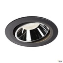 NUMINOS® MOVE XL, encastré plafond orientable, 55°, noir/chrome, LED 37,4W 4000K 1003753