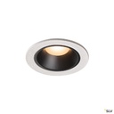 NUMINOS® S, encastré de plafond, 20°, blanc/noir, LED, 8,6W, 2700K, IP20/IP44 1003781