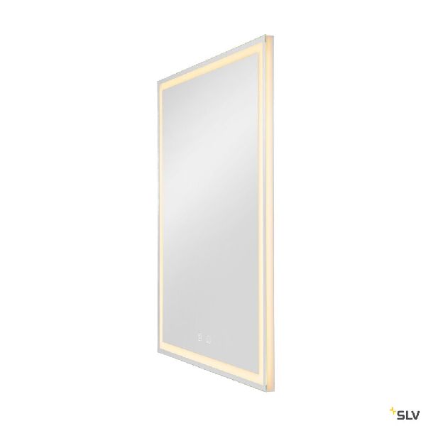 TRUKKO, applique intérieure, miroir, rectangle, argent, LED, 25W, IP44, variable 1004730