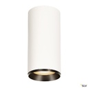 NUMINOS® XL, plafonnier int, 36°, blanc/noir, LED, 36W, 3000K, variable Dali 1005769