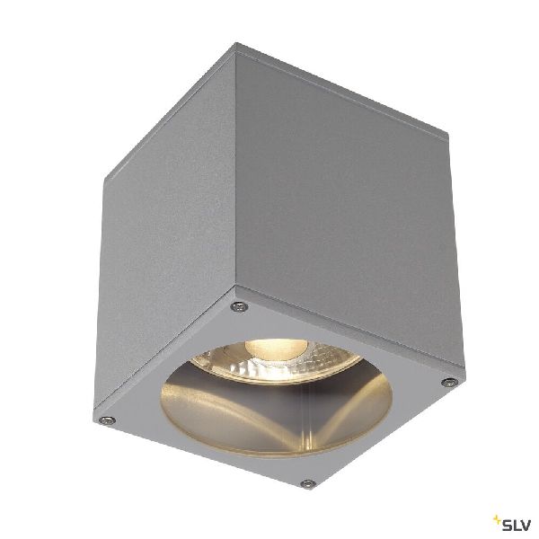 BIG THEO, plafonnier extérieur, gris, GU10/QPAR111, 75W max, IP44 229554