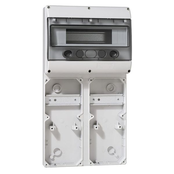 Embase P17 Recevant Plastron 280X125 Rail 12 Modules 6 legrand 057703