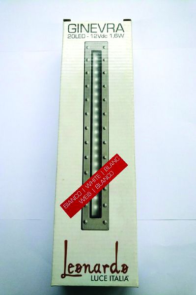 Ginevra Led Blanc 0,3W 12V Acier Ip43 - LEO30860destok