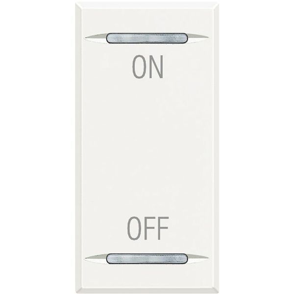 Mh Axo White Manet/B 1M On Off - Bticino HD4911AG