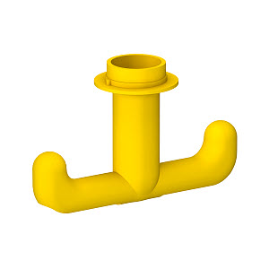 Porte opaque blanc pur Gamma+ pour coffret Gamma 13, 2 rangées 26 M GP213P