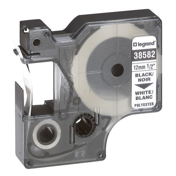 Ruban Pour Titreuses 038580 Et 038585 Blanc Polyester Largeu legrand 038582