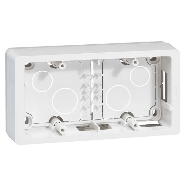 Cadre Saillie Céliane 2 Postes Horizontal Ou Vertical Blanc legrand 080242