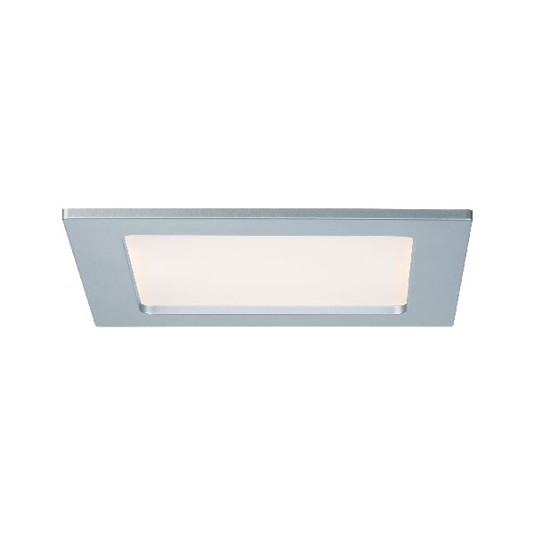 Kit encastrés Quality Panel carré LED 1x12W 2700 K 230V 165x165 mm Chr Dép/plast