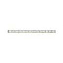 MaxLED 1000 Stripe 1m blanc chaud 13,5W 24V argent