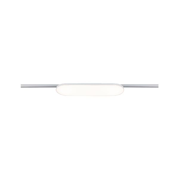 Panneau URail plafond 1x15W Blanc 230V métal 520x120mm gradable