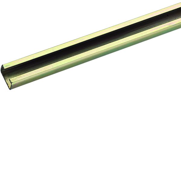 Rail Din pour structure électrozingué bichromaté prof 15mm l 25mm long 2m A099C