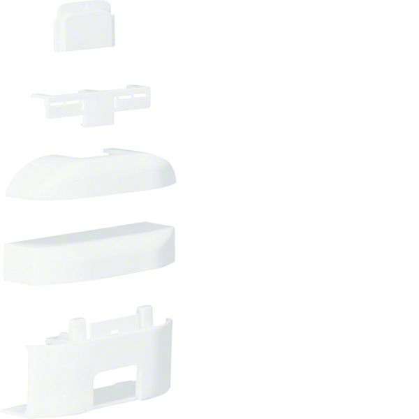 Té de dérivation pour moulure Ateha 12x20mm, Blanc ATA122089016