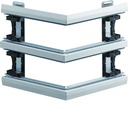 Angle extérieur pour BKIS épais 25mm double hauteur acier RAL 9016 Pure BKIS251303D9016