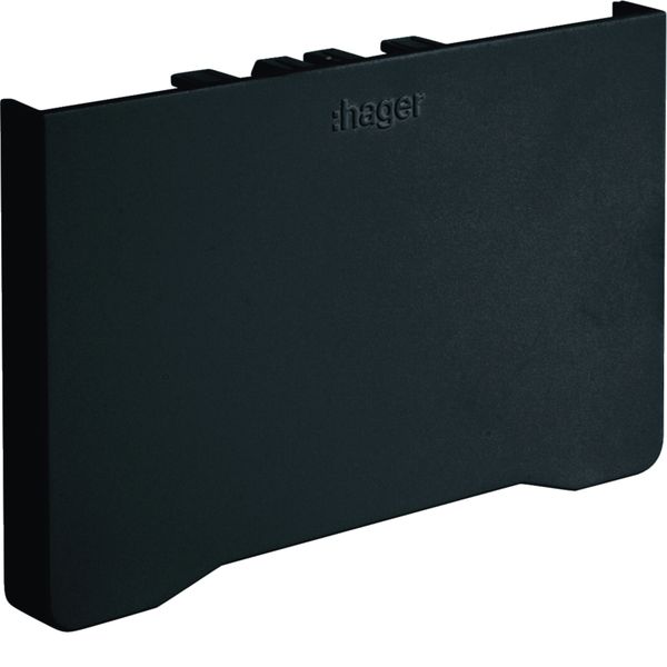 Embout pour goulotte d'installation GBD 50x85mm, Noir GBD5008569011