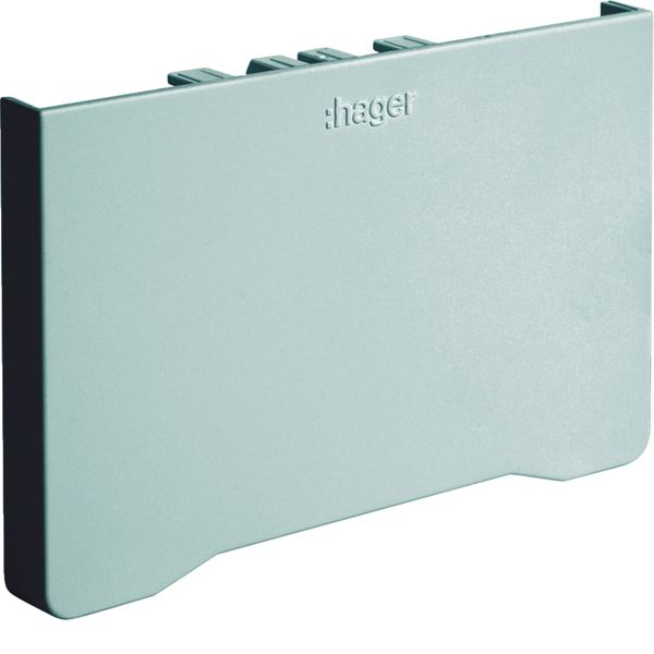 Embout pour goulotte d'installation GBD 50x85mm, PVC couleur Alu GBD500856ALU