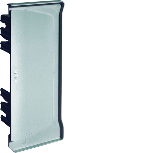 Embout pour goulotte d'installation GBA 50x130mm, PVC couleur Alu GBD501316ALU
