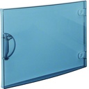 Porte transparente pour coffret Gamma 18, 1 rangée 18 M GP118T