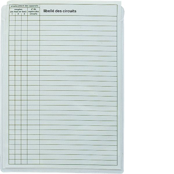 Jeu de 10 pochettes à plan A5 transparentes GZ06A