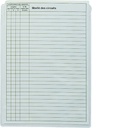 Jeu de 10 pochettes à plan A5 transparentes GZ06A