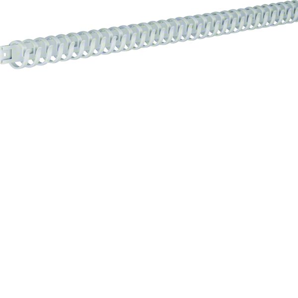 Goulotte de câblage flexible autocollante sans halogene 20mm L=500mm Gris clair L2222