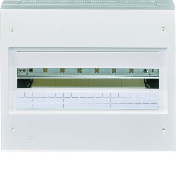 Coffret de distribution vega18, 1 rangées 18 modules 325x400x146mm VB118A