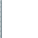 Montant vertical pour portes partielles, quadro evo H1900mm FN1900PD