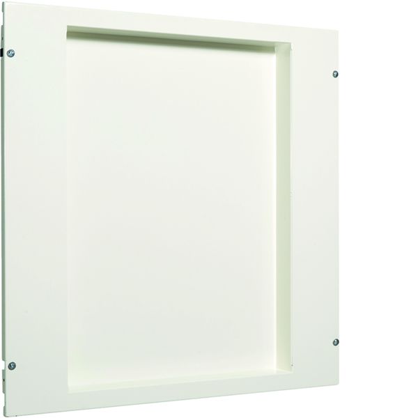 Plastron.evo,pour coffret métallique,creusé,600x600mm UC293