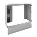 Séparation pour ACB hw2, quadro evo, forme 3b, fixe, largeur 800mm UC8060FHW2