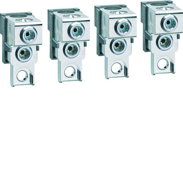 Cage de raccordement P250 Cu/Al 4P 2x 35-120mm² HYT008H