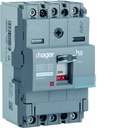 Disjoncteur Boitier Moulé h3 x160 MAG (ICB) 3P3D In20A Icu40kA à cage HNA020M