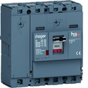 Interrupteur à déclenchement libre boitier moulé h3+ P160 4P In160A à cage HCS161AC