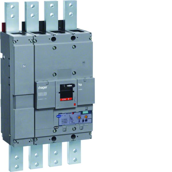 Disjoncteur Boitier Moulé h3 h1600 LSI 4P In1250A Icu50kA à plage HNF981H