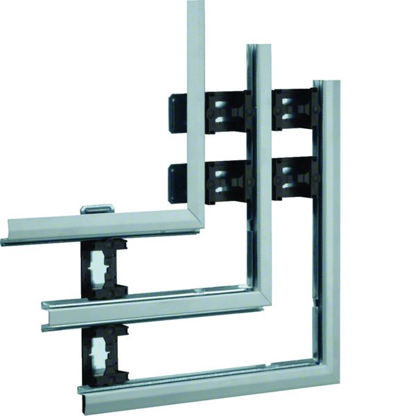 Angle plat pour BKIS épais 25mm double hauteur acier (VERZ) zingué BKIS251305DVERZ