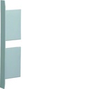 Embout pour BKIS épais 25mm 2 compart acier (VERZ) zingué BKIS251306DVERZ