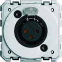 XLR femelle gallery neutre bornier a vis WXF623