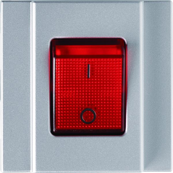 Interrupteur 16AX pour multi-prises gallery 2P+T titane WXF436T