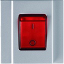 Interrupteur 16AX pour multi-prises gallery 2P+T titane WXF436T