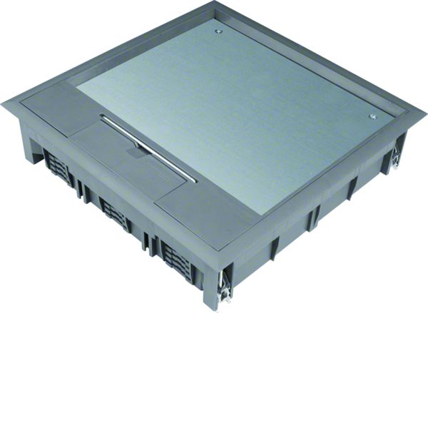 Boîte de sol carrée 24 modules revêtement 12mm max Gris VQ12127011